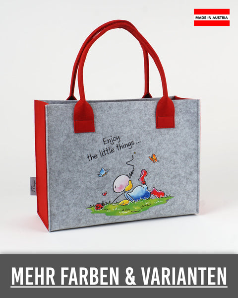 Filz Tasche S/M/L Oups 001 Enjoy the little things