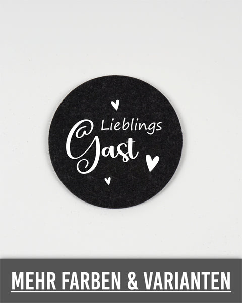Untersetzer Lieblingsgast