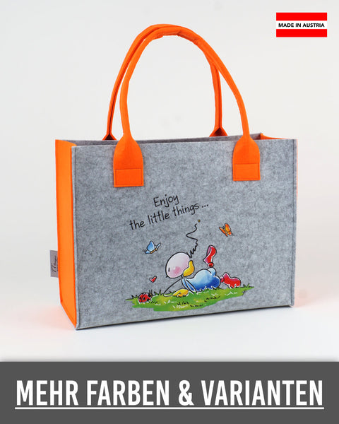 Filz Tasche S/M/L Oups 001 Enjoy the little things