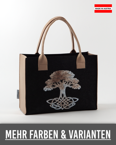 Filz Tasche M07_Baum