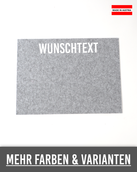 Tischset Wunschtext