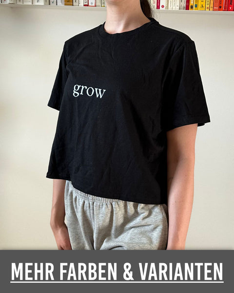 grow by Kathi Madlik CROP TOP