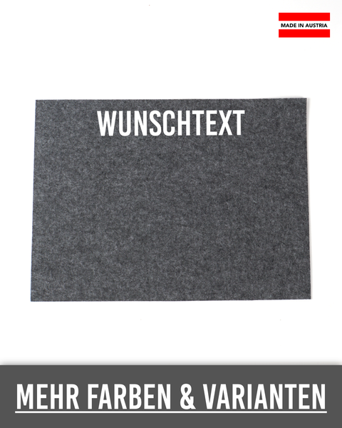 Tischset Wunschtext