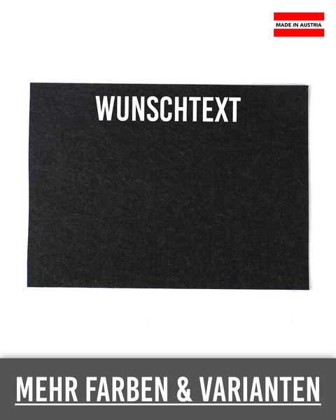 Tischset Wunschtext