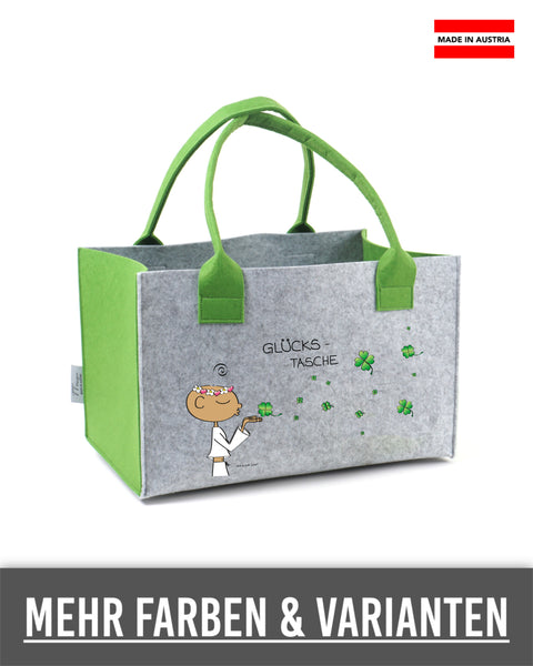 Filz Einkaufskorb Yogi 020 Glückstasche