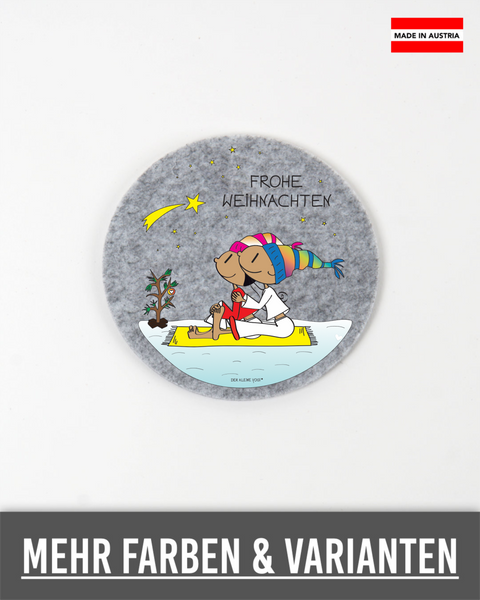 Untersetzer  Yogi Weihnachten 2