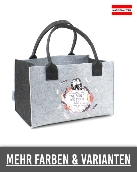 Filz Einkaufskorb S01 Sheepworld