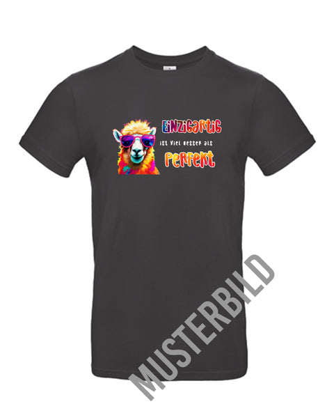 Basic T-Shirt 055 Einzigartig ist viel besser als perfekt