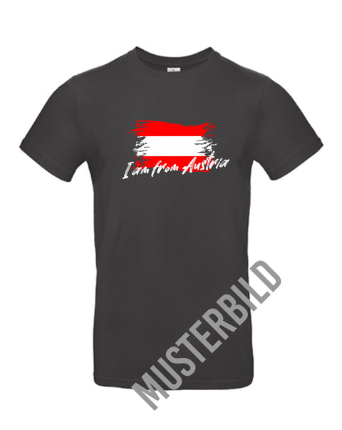 Basic T-Shirt 132 I am from Austria
