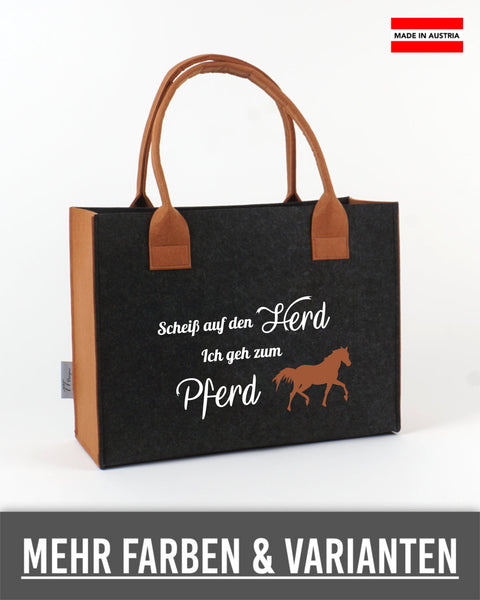 Filz Tasche 104 Scheiß auf den Herd!