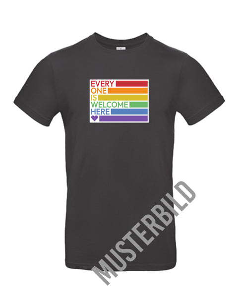 Basic T-Shirt 108 Every one is welcome here