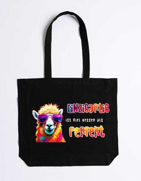 Easy Cotton Bag  055 Einzigartig ist viel besser als perfekt