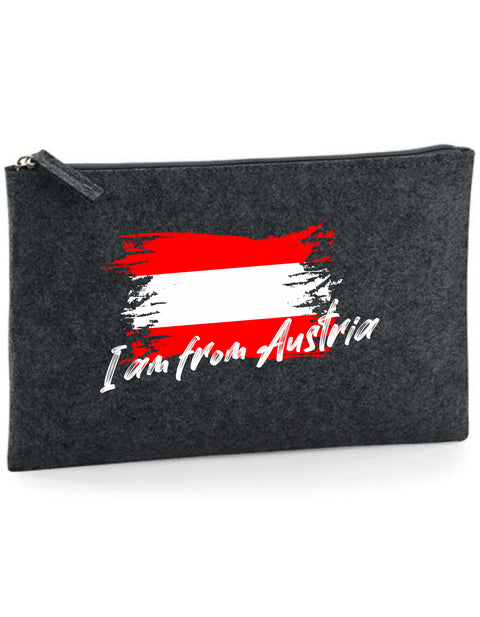 Filz Täschchen Easy Basic 132 I am from Austria