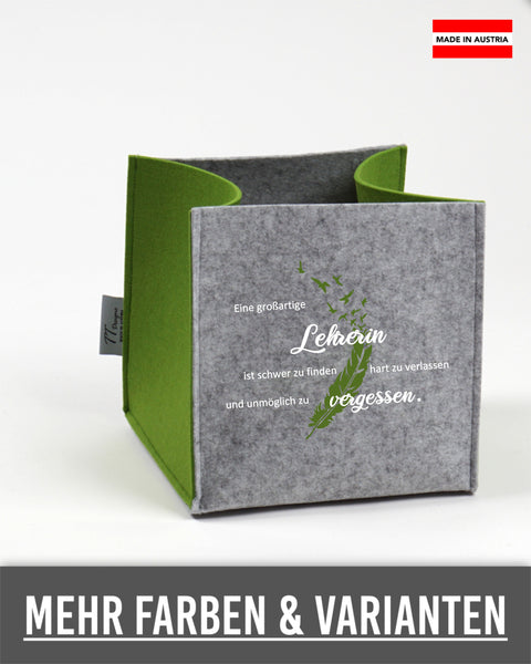 Filz Box L08 Eine großartige Lehrerin
