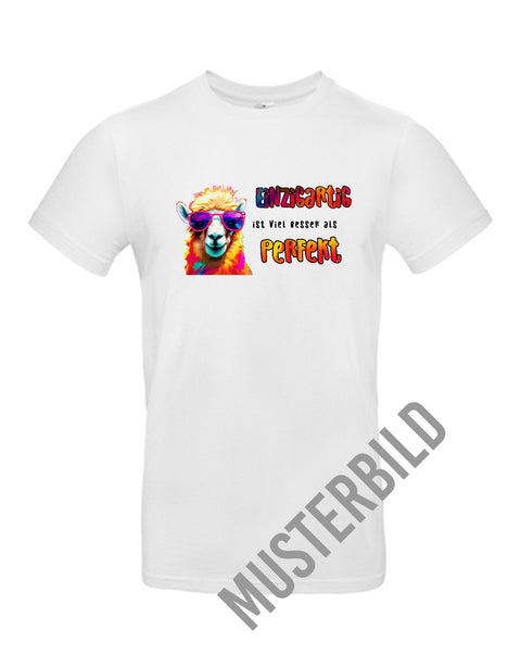 Basic T-Shirt 055 Einzigartig ist viel besser als perfekt