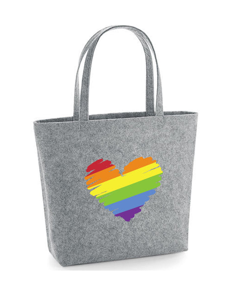 Filz Tasche Easy Bag 108 Herz
