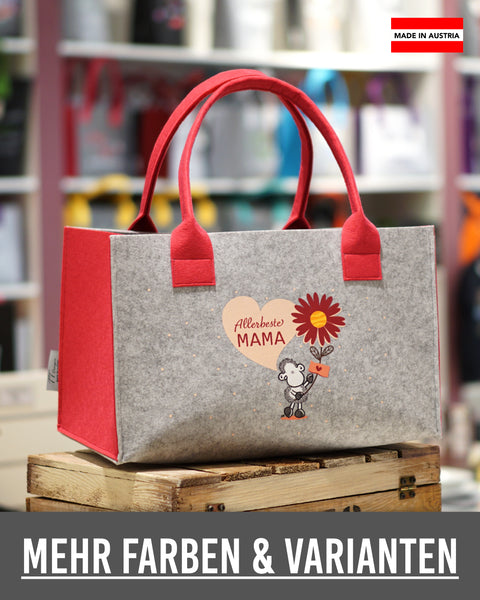 Filz Einkaufskorb S07 Sheepworld