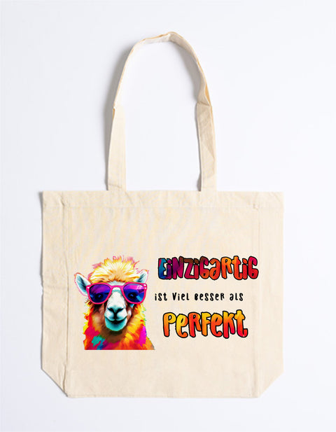 Easy Cotton Bag  055 Einzigartig ist viel besser als perfekt