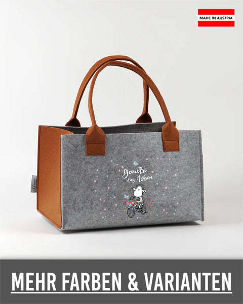 Filz Einkaufskorb S04 Sheepworld