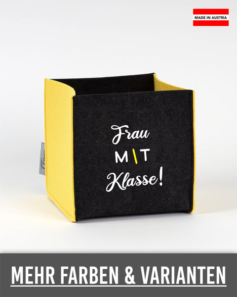 Filz Box L07 Frau mit Klasse!