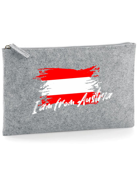 Filz Täschchen Easy Basic 132 I am from Austria