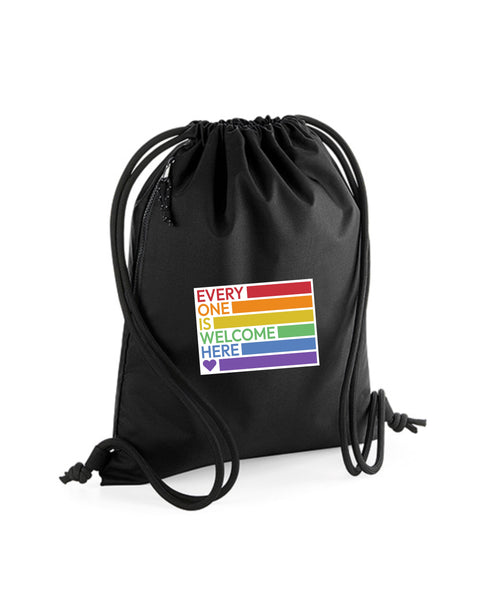 Turnbeutel Easy 108 Every one is welcome here