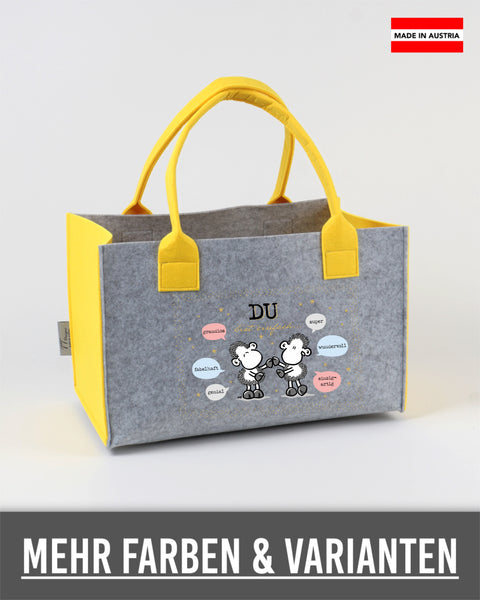 Filz Einkaufskorb S05 Sheepworld