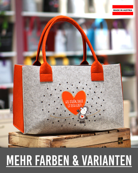 Filz Einkaufskorb S03 Sheepworld