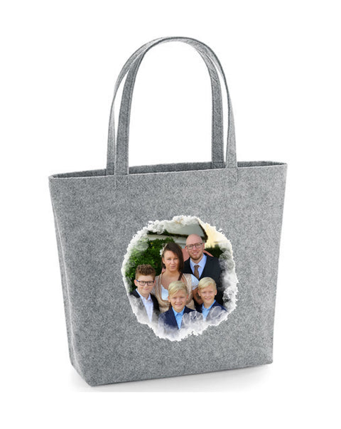 Filz Tasche Easy Bag Selbst gestalten