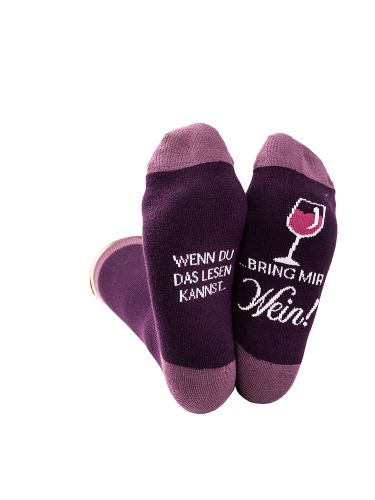 Coole Socke Wein! Grösse 36-40