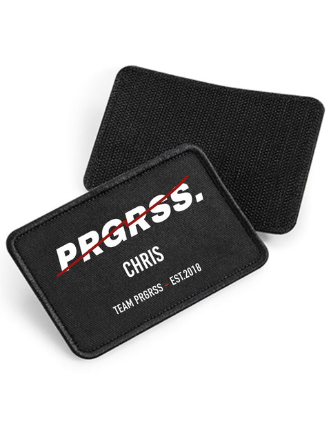PRGRSS Team Patch inkl. Teamname