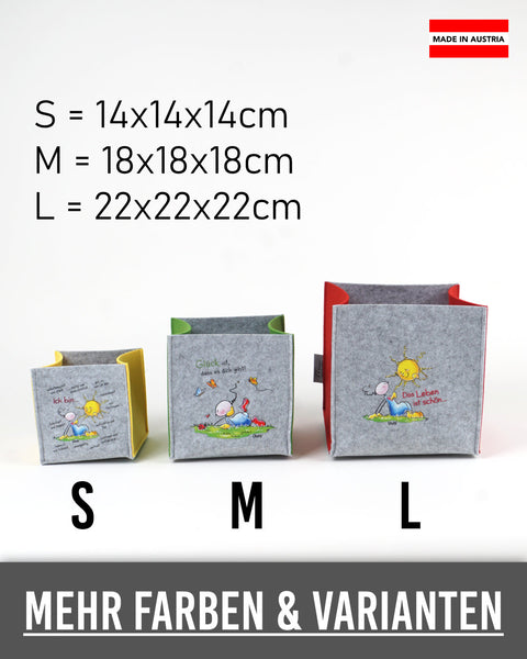 Filz Box Oups 005 Lehrerin mit Herz