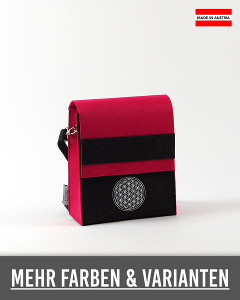 Filz Tasche Hangover (Blume des Lebens)