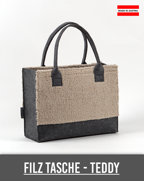 Filz Tasche Teddy