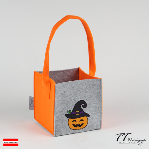 Personalisierter Halloween-Korb