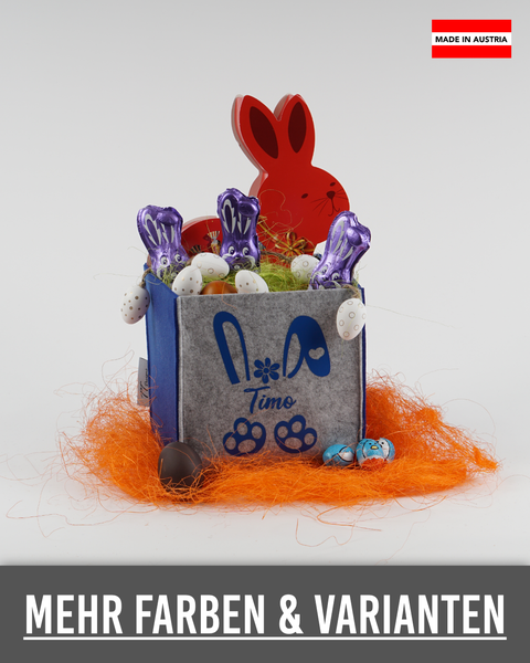 Filz Box 310.2 Hase mit Namen