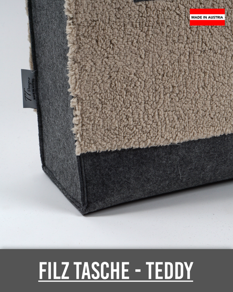 Filz Tasche Teddy