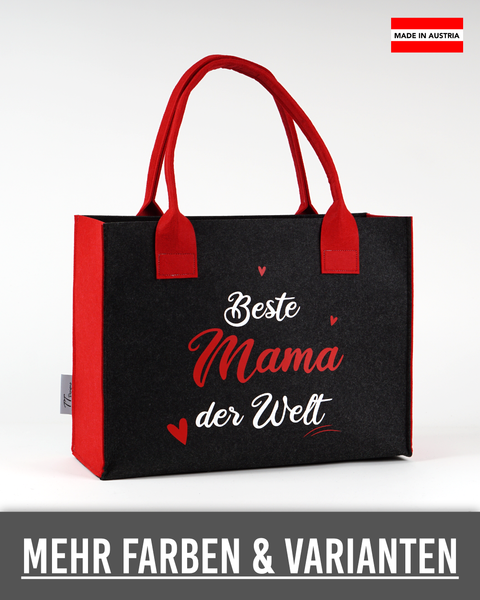 Filz Tasche L 001 Beste Mama der Welt