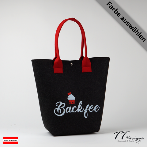 Filz Tasche Shopper (Backfee)