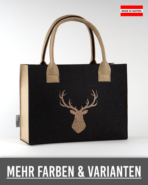 Filz Tasche 065 Hirsch