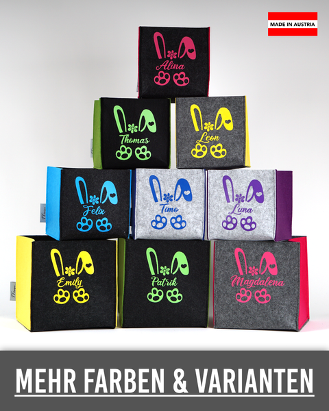 Filz Box 310.2 Hase mit Namen