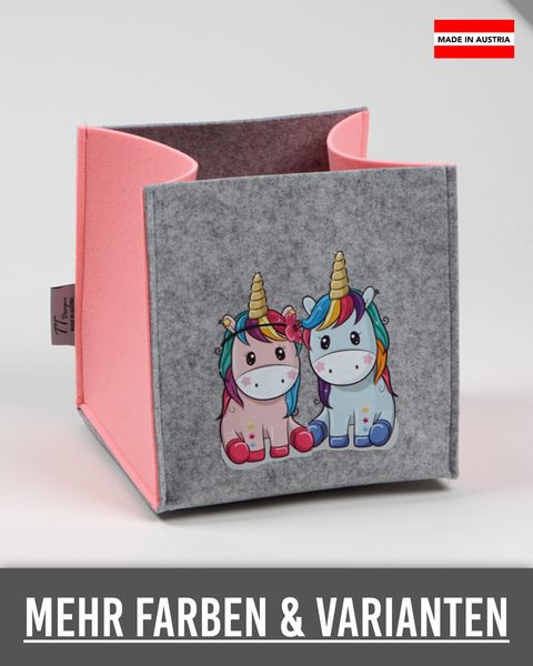 Filz Box (305 Einhorn Zwilling)