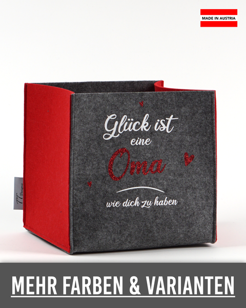 Filz Box (316 Glück ist eine ... wie dich zu haben)
