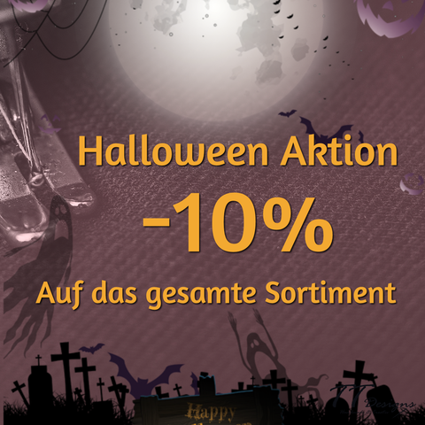 Halloween Rabatt von -10%