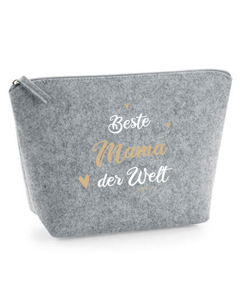 Filz Täschchen Easy S/M 001 Beste Mama