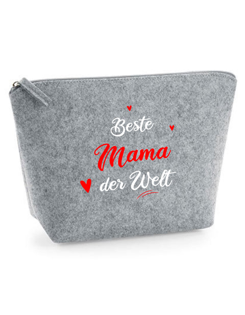 Filz Täschchen Easy S/M 001 Beste Mama