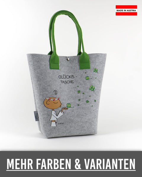 Filz Tasche Shopper Yogi 020 Glückstasche