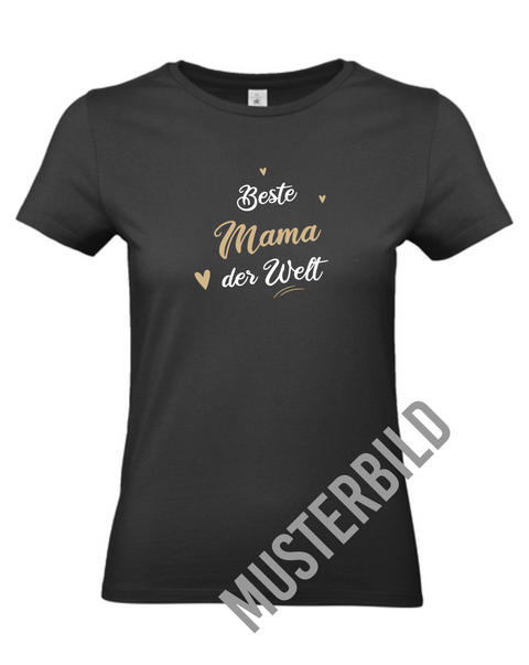 Basic T-Shirt 001 Beste Mama
