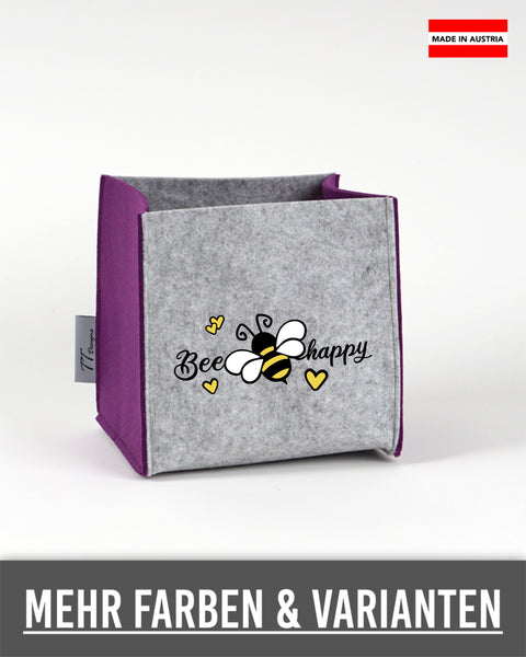 Filz Box 130 Bee Happy