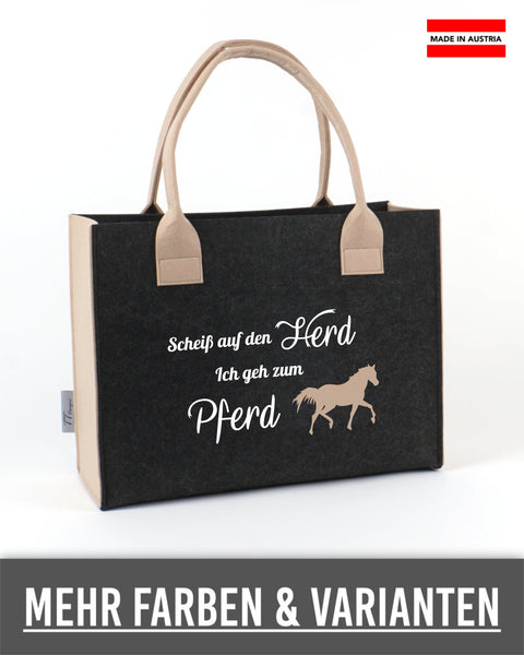 Filz Tasche 104 Scheiß auf den Herd!